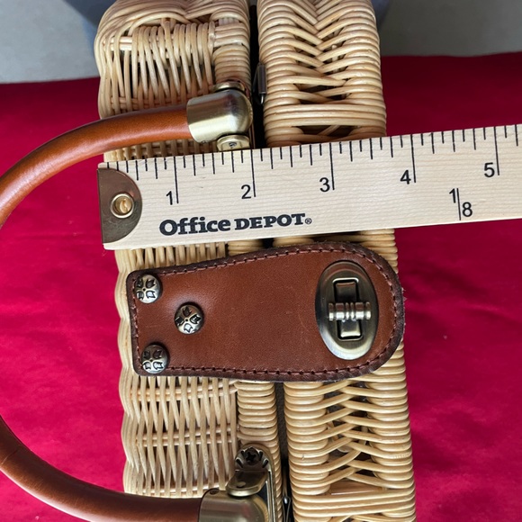 NWT PATRICIA NASH WICKER MULTIBEAD HANDBAG. ***look at description - Picture 9 of 11